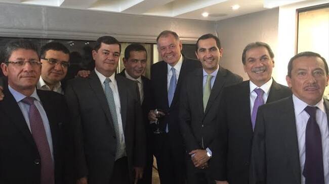 Alejandro Ordóñez con los conservadores.. Foto: