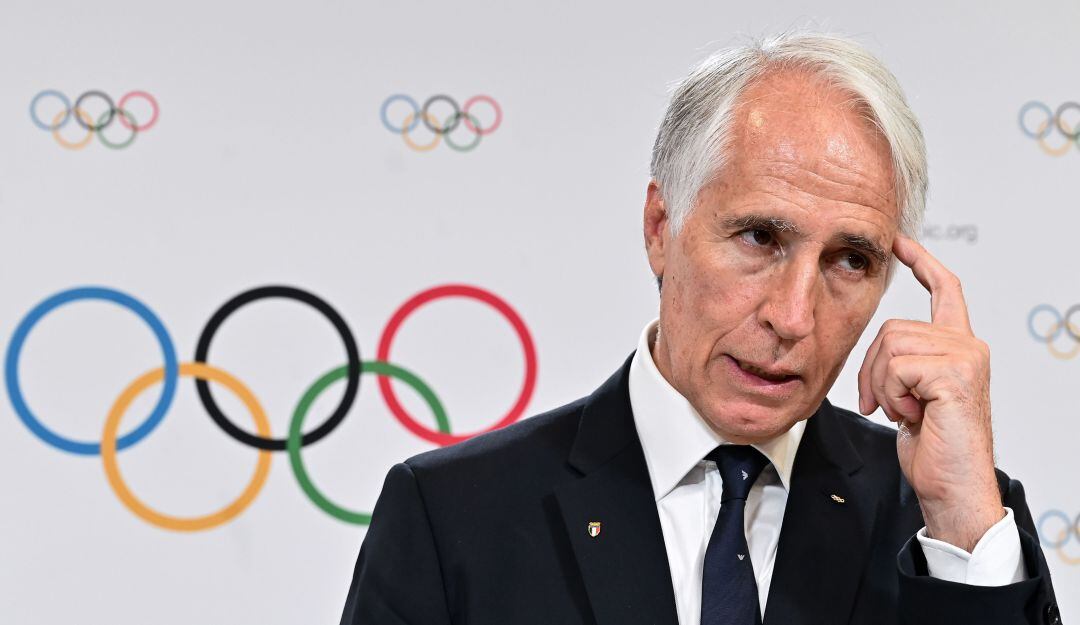 Giovanni Malago, Presidente del Comité Olímpico Italiano. 