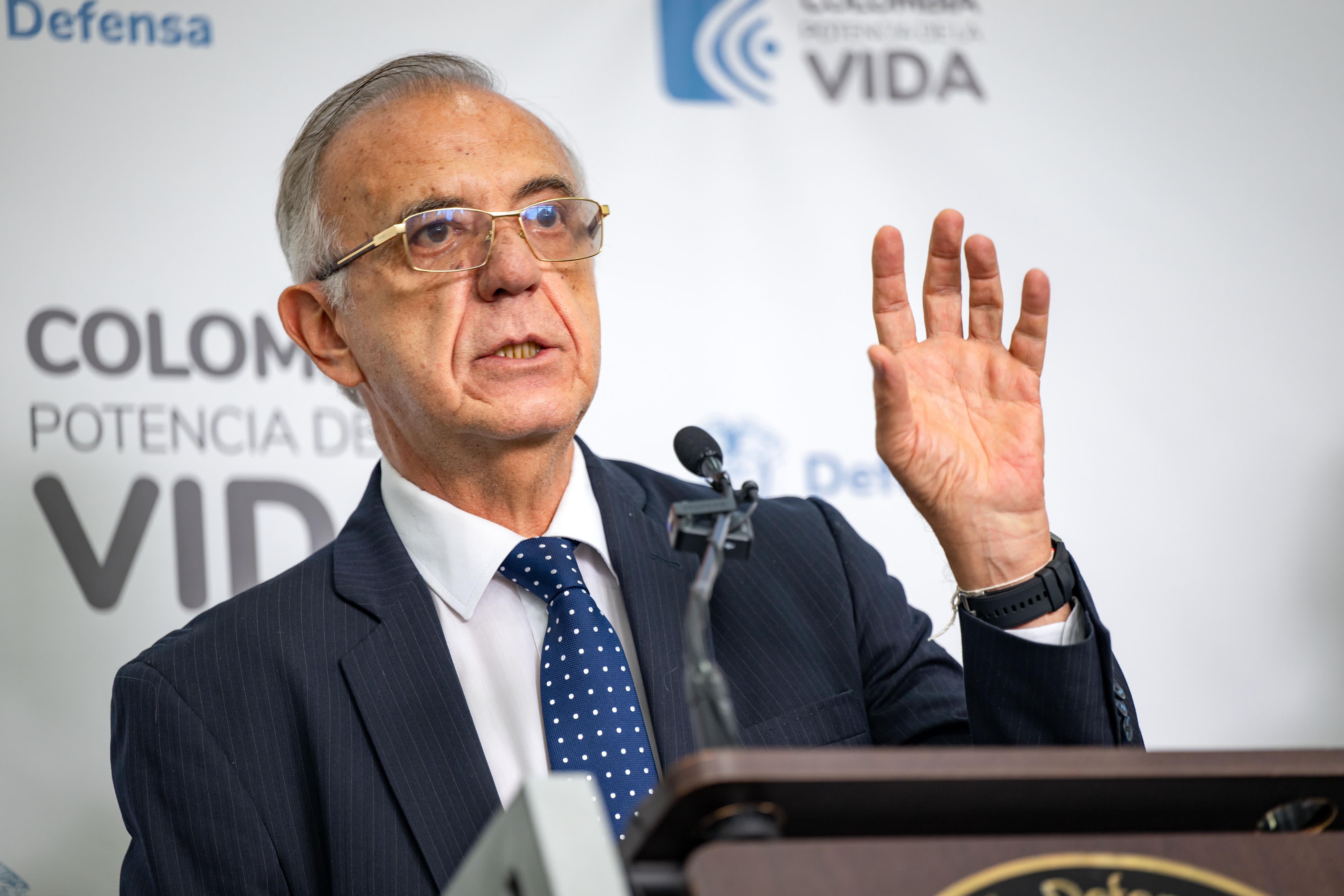 Ministro de Defensa, Iván Velásquez/ Foto: Suministrada.