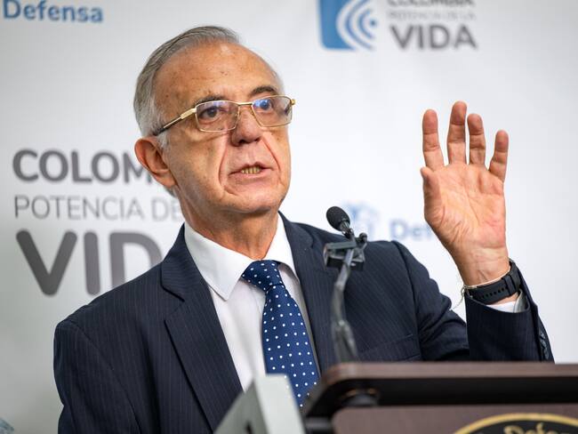 Ministro de Defensa, Iván Velásquez. Foto: Suministrada.