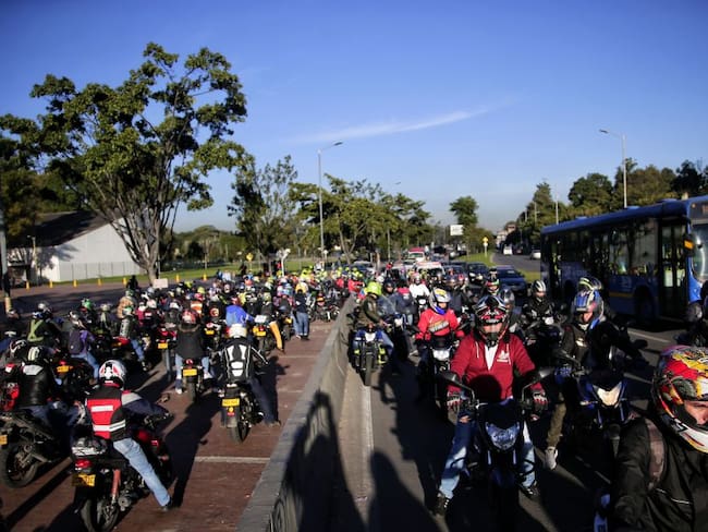 Paro motociclistas Bogotá