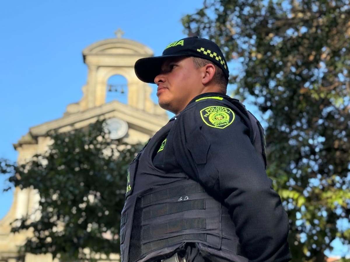 Proteger a turistas y feligreses: misión de la Policía para esta Semana Santa en Medellín