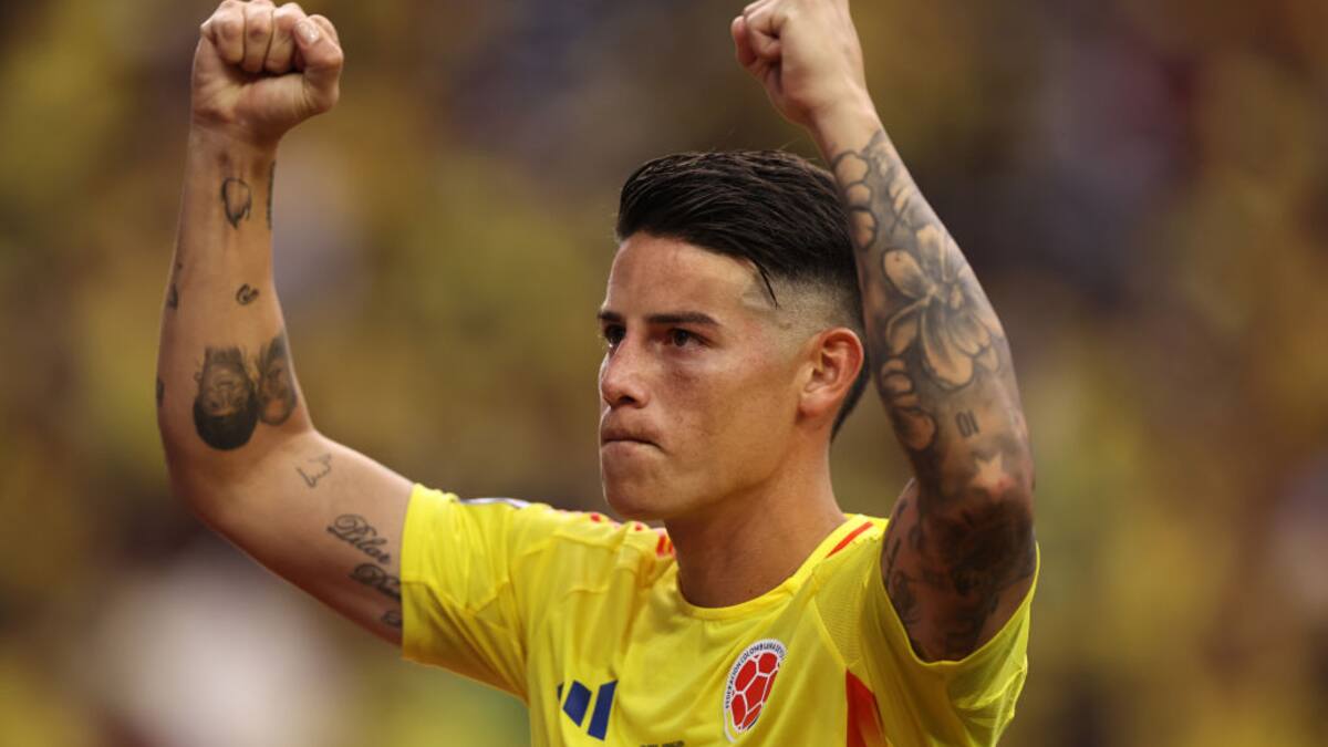 James Rodríguez, el mejor jugador de la Copa América por segunda fecha consecutiva