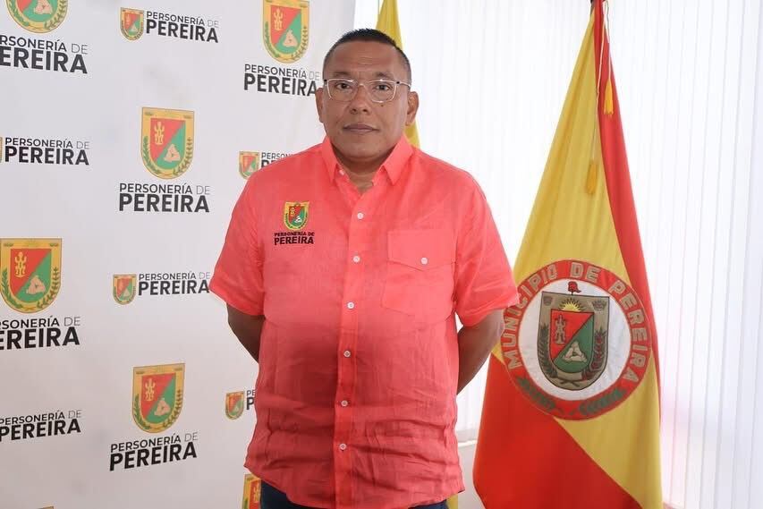 Foto: Leonardo Fabio Reales Chacón, personero de Pereira