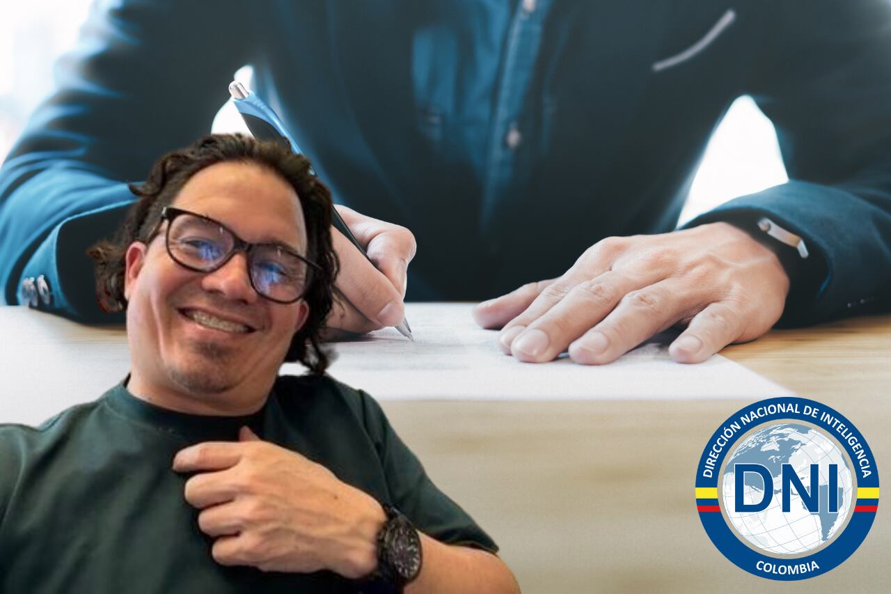 Imagen de referencia. Firma de carta: Getty Images / Logo DNI: Página web de la DNI. 