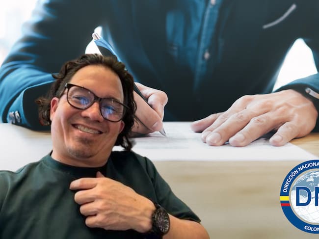 Imagen de referencia. Firma de carta: Getty Images / Logo DNI: Página web de la DNI.