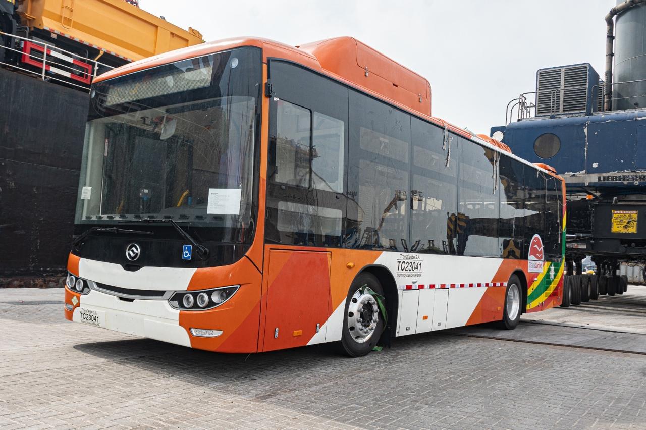 Nuevos buses de Transcaribe. // Alcaldía de Cartagena
