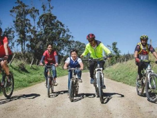 Turismo colombiano en bicicleta