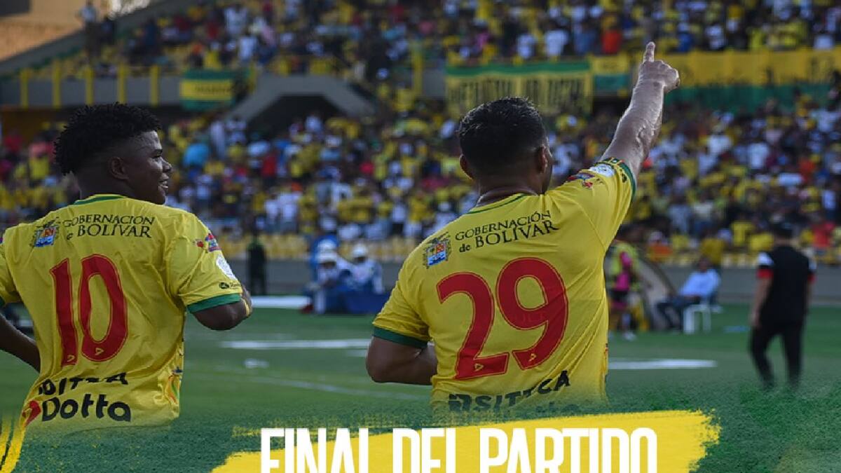Real Cartagena sigue sin ganar: igualó en casa ante Barranquilla FC
