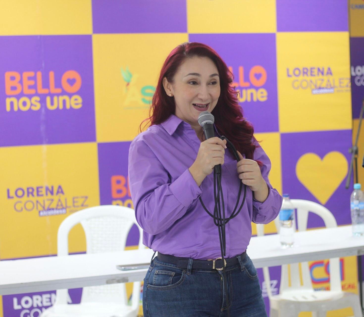 Alcaldesa de Bello, Lorena González Ospina. Foto: cortesía.