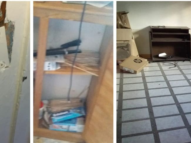 Ladrones aprovecharon la cuarentena y saquearon una escuela en Barbosa