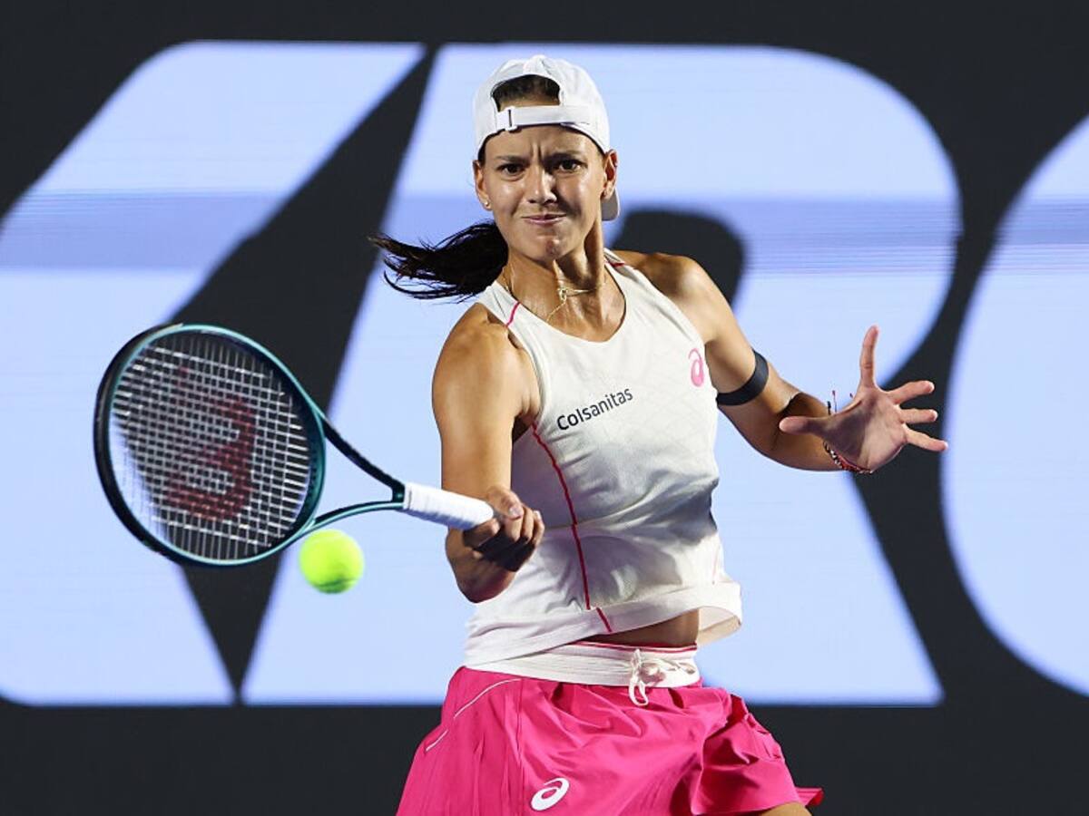 ¡Emiliana Arango va por el título! A la final del WTA 500 de Guadalajara