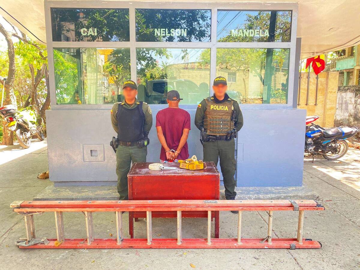 Capturado “el Libardito” por defraudación de fluido eléctrico en Cartagena