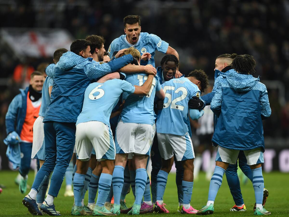 Manchester City logra la épica y vence en agónico partido al Newcastle