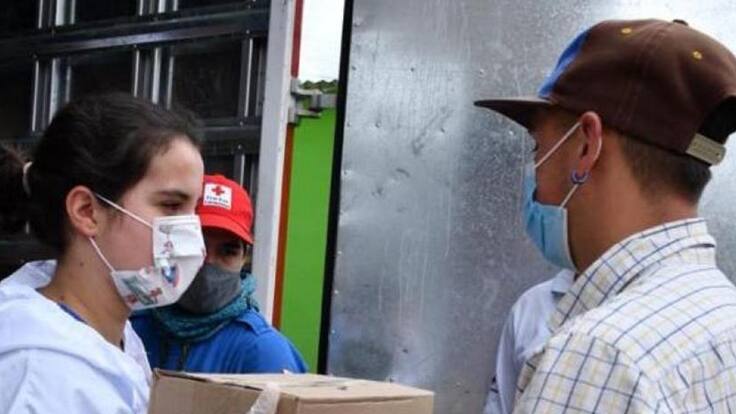 Estudiante recaudó fondos para apoyar a las familias de Soacha