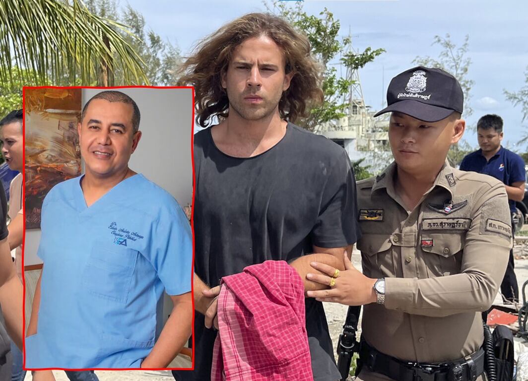 Daniel Sancho, condenado a cadena perpetua por asesinato premeditad del cirujano colombiano Edwin Arrieta. Cortesía: Getty Images / Caracol Radio.