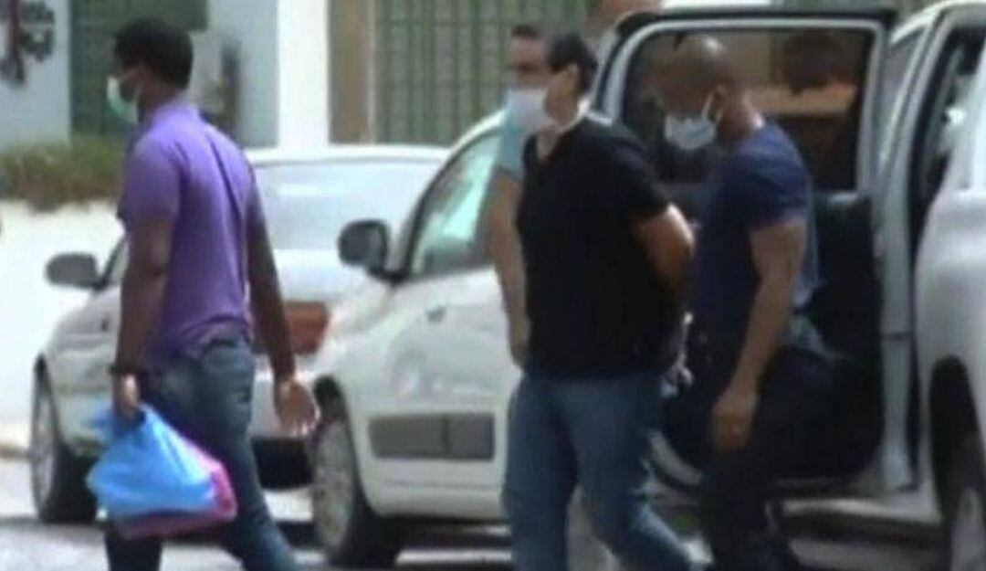 Momento de la captura de Alex Saab en junio de 2020 en Cabo Verde.