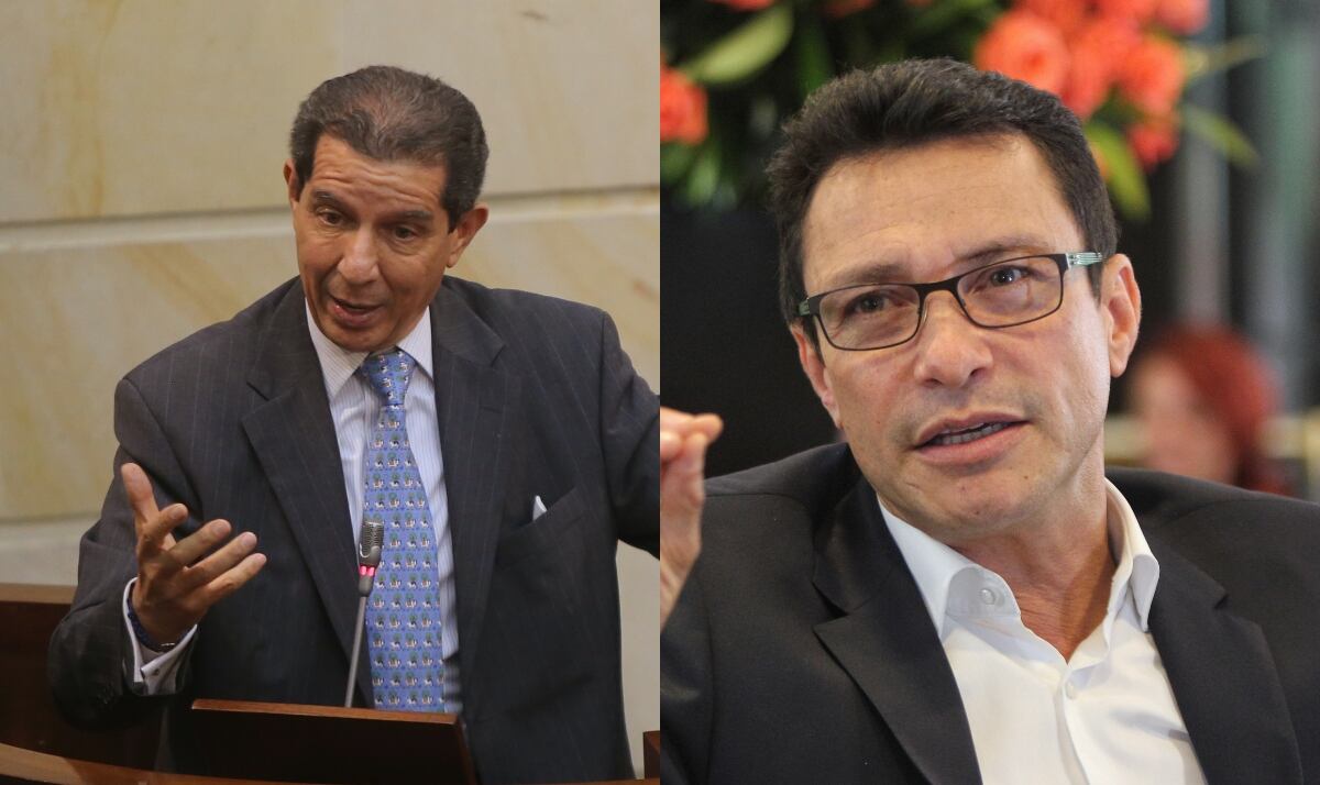 José Félix Lafaurie y Carlos Caicedo. Foto: Colprensa.