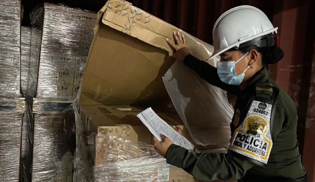 La mercancía procedente de Asia avaluada en más de 400 millones de pesos no cumplía con el certificado de registro de importación