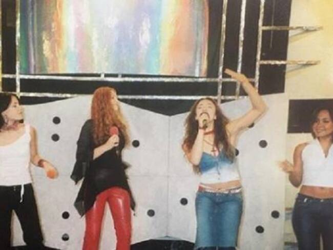 De izquierda a derecha Isa Katherine Mosquera, Carolina Gaitán, Laura Mayolo, Natalia Bedoya y Vanessa Noriega