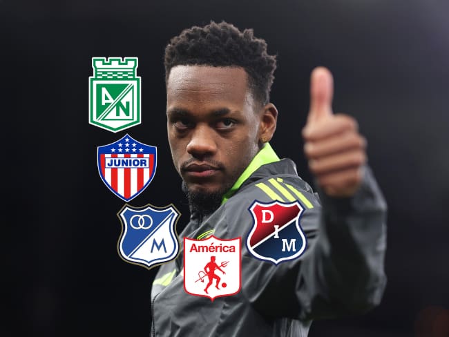 Jhon Jader Durán, delantero colombiano / Getty Images