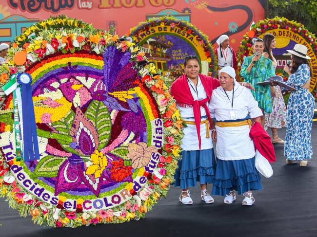 María Carolina Atehortúa, es la Ganadora de la edición 66 del Desfile de Silleteros/ Foto: Cortesía