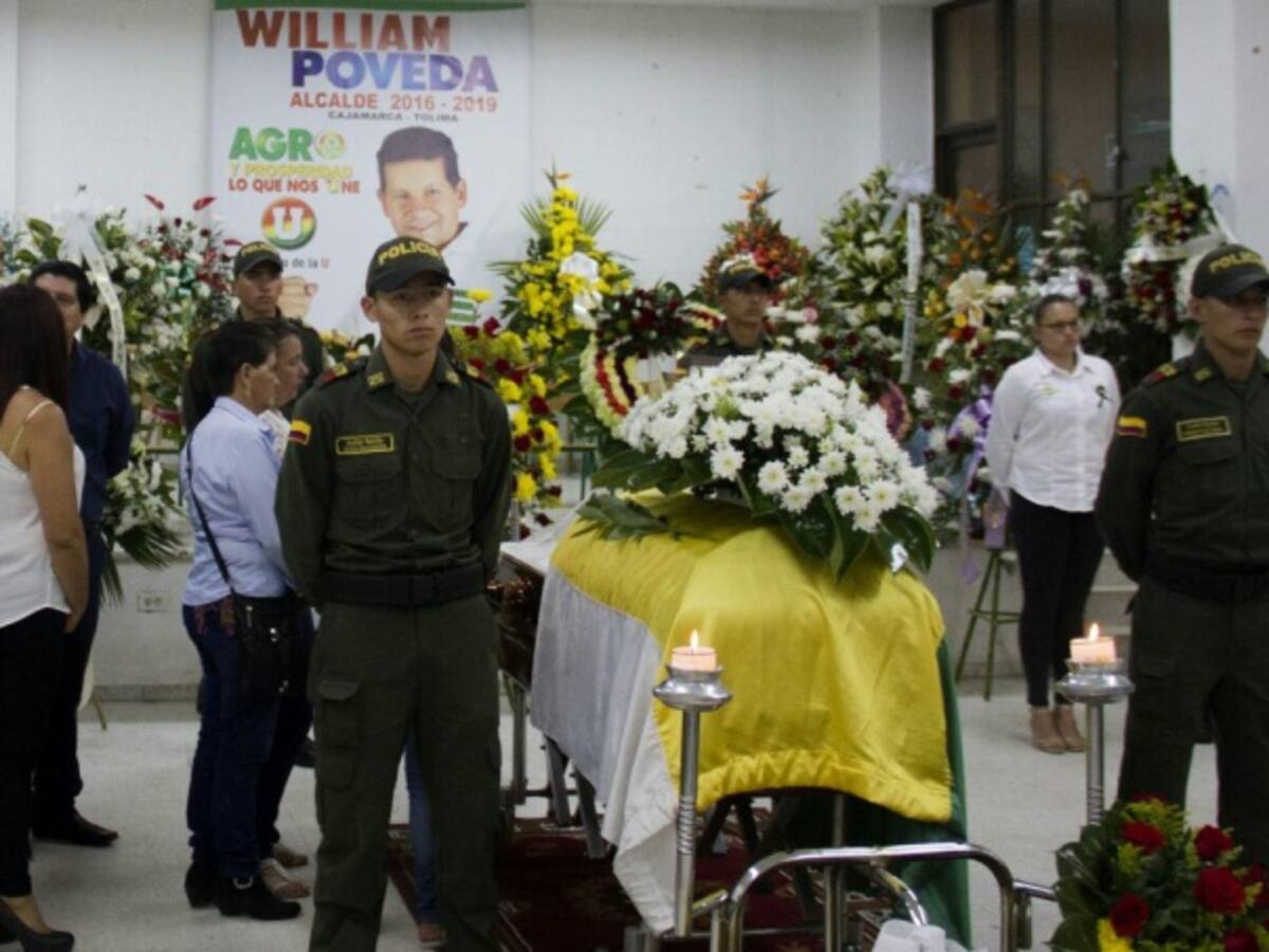 Este martes se realizarán las exequias del alcalde de Cajamarca, Tolima