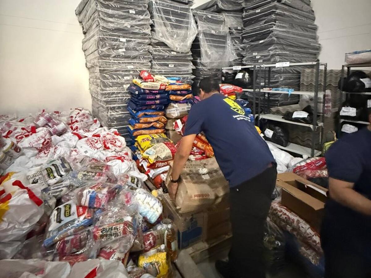 Más de 6 toneladas de ayudas han sido recogidas en Barranquilla para ser llevadas a Venezuela