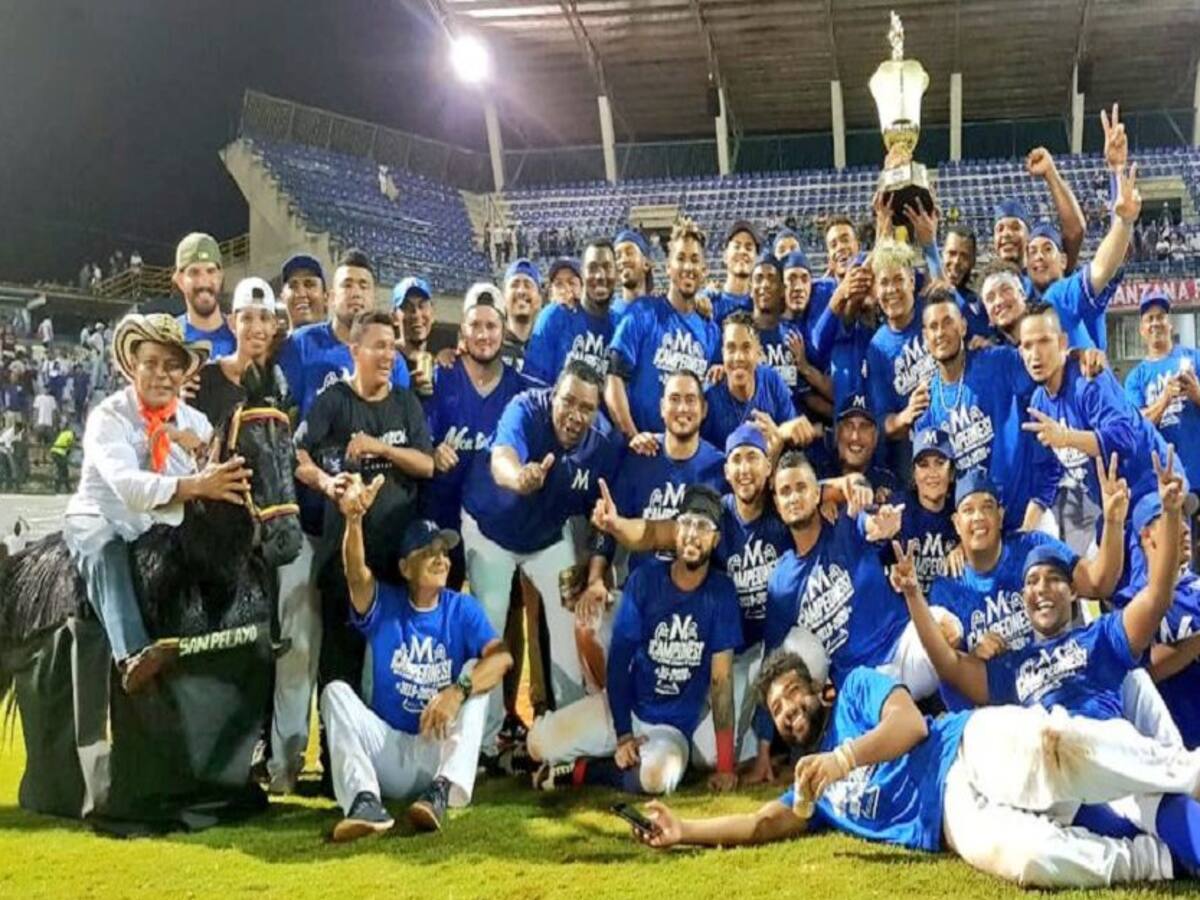 Vaqueros de Montería, campeón del béisbol colombiano, a la Serie del Caribe