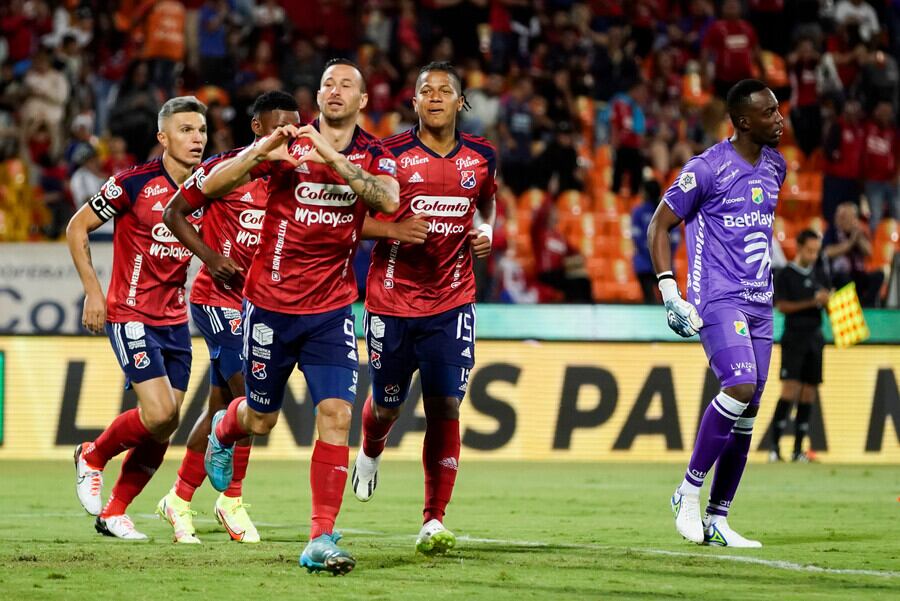 Victoria de Independiente Medellín en Liga / Colprensa