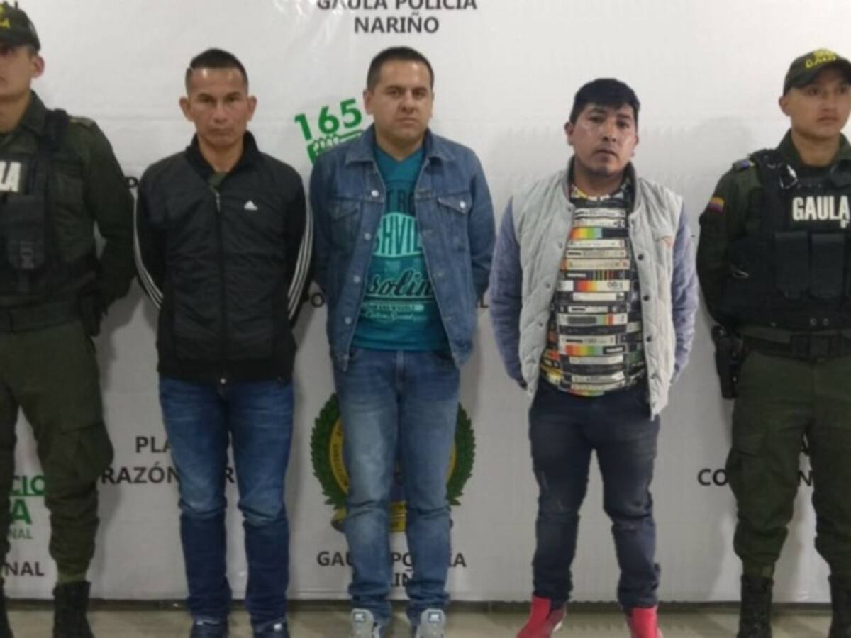 Capturan a ‘los Caleros’ en Ipiales