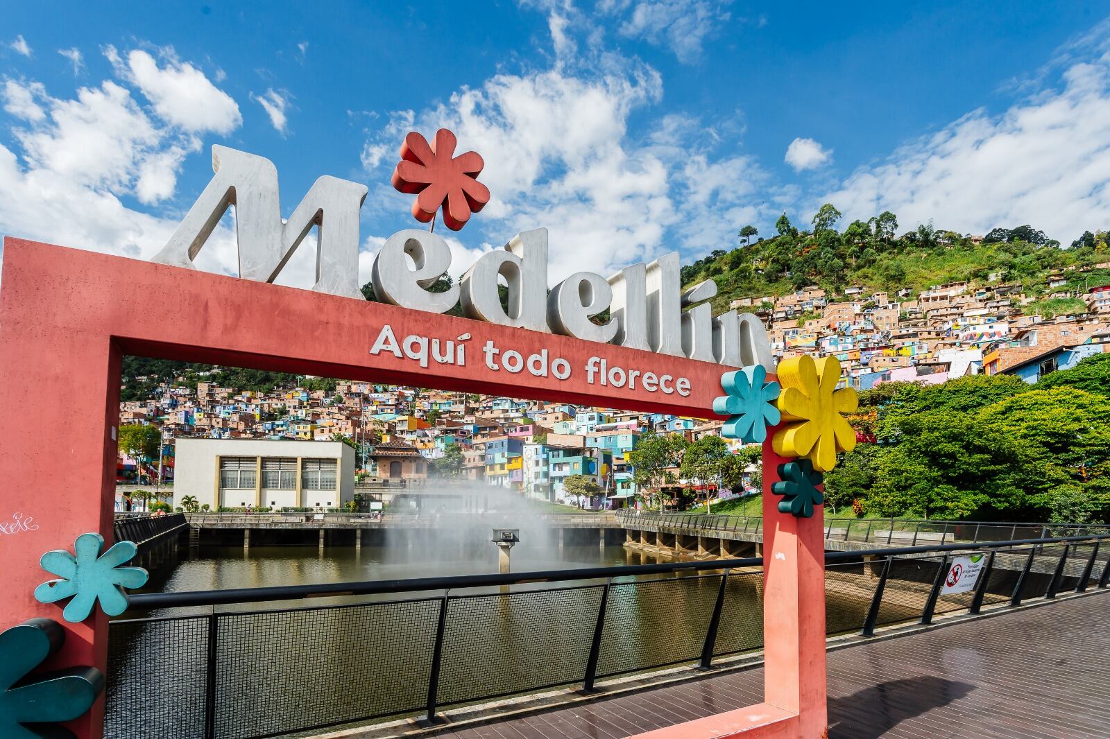 Medellín, aquí todo florece. Foto: Alcaldía de Medellín.