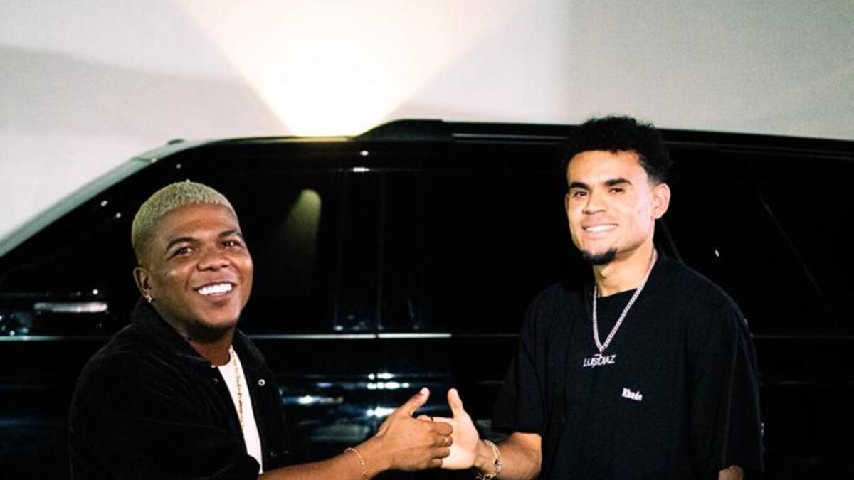 De la cancha al estudio Luis Díaz se une a la champeta con Juanda Iriarte en una nueva canción