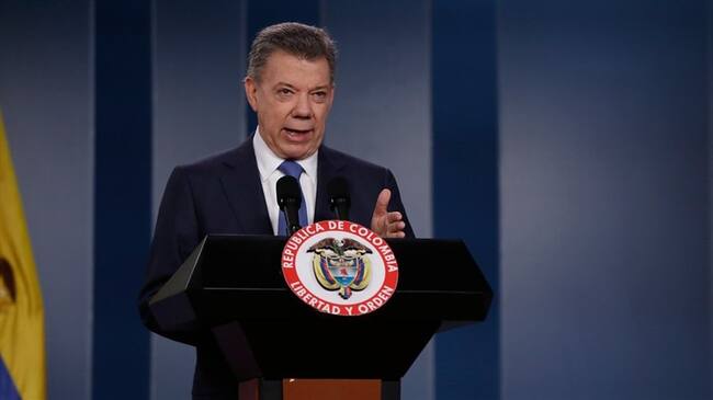 Santos espera que el ingreso definitivo a la OCDE sea este 2017 . Foto: Colprensa