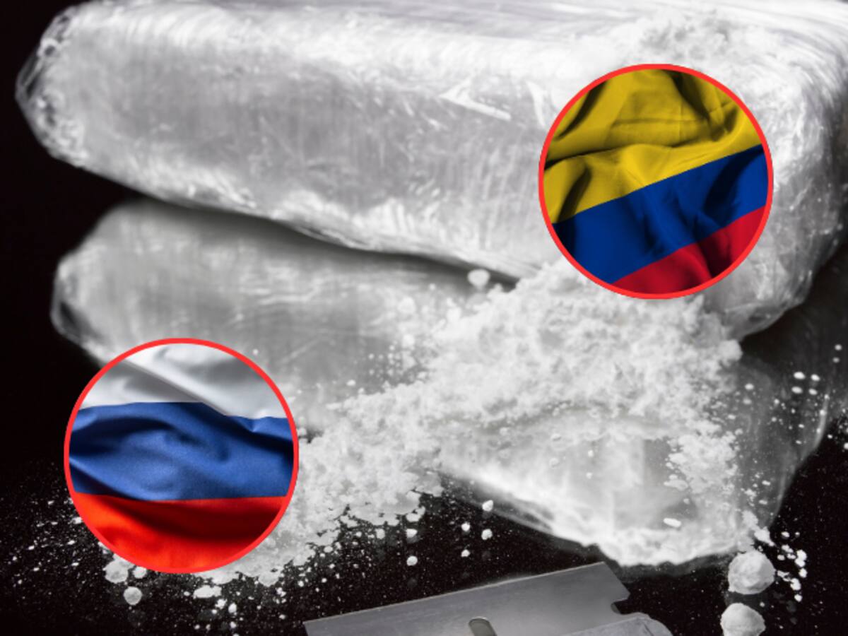 Rusia incautó más de media tonelada de cocaína de cartel colombiano de Cali