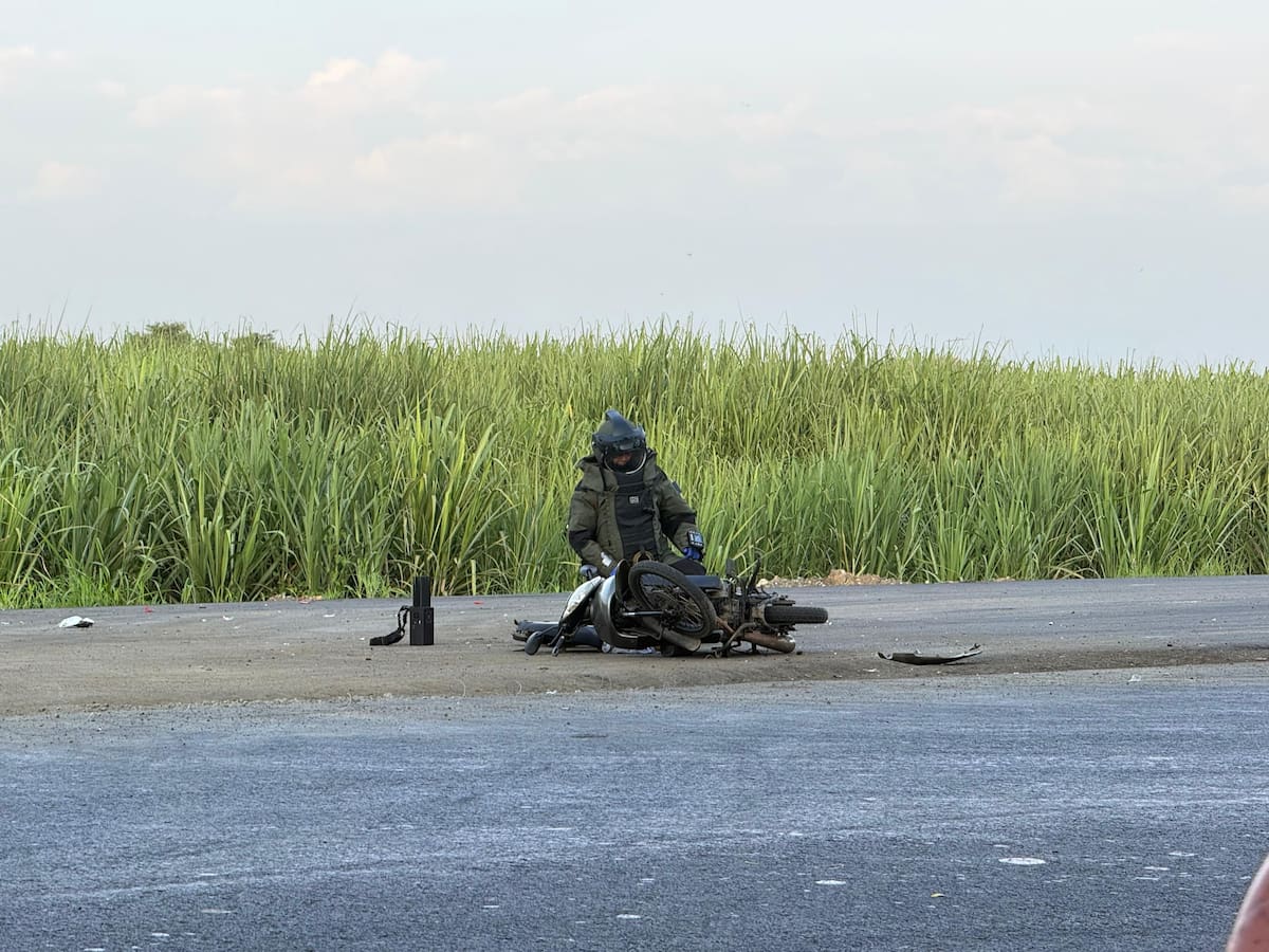 Frustran ataque terrorista en el norte del Cauca con la desactivación de moto cargada con explosivos