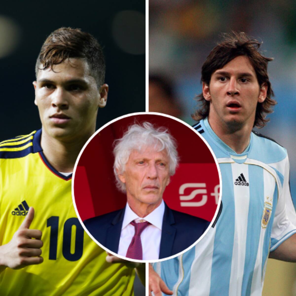 José Pékerman y la similitud que llevó entre Juan Fernando Quintero y Lionel Messi: esto reveló