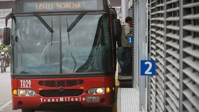 Transmilenio. Foto: Colprensa