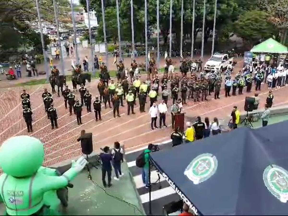 Semana Santa en Familia, 950 Policías garantizarán la seguridad en Armenia y Quindío