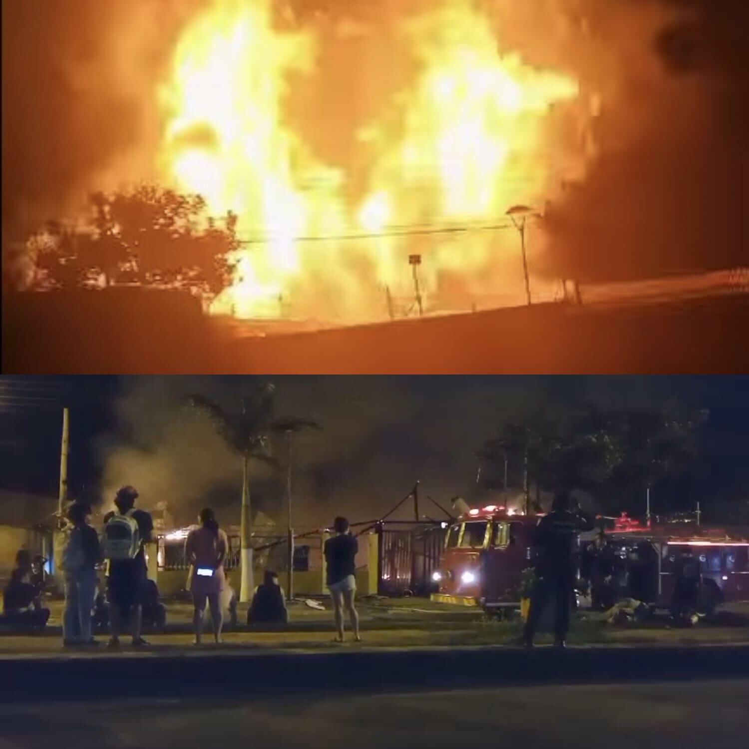 Incendio Rancho de Juancho, Los Patios / Foto: Cortesía