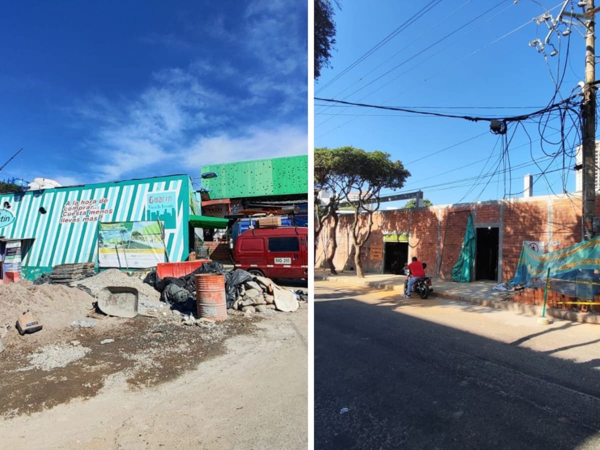 Por remodelaciones en la plaza Guarín comerciantes reportan daños en sus negocios