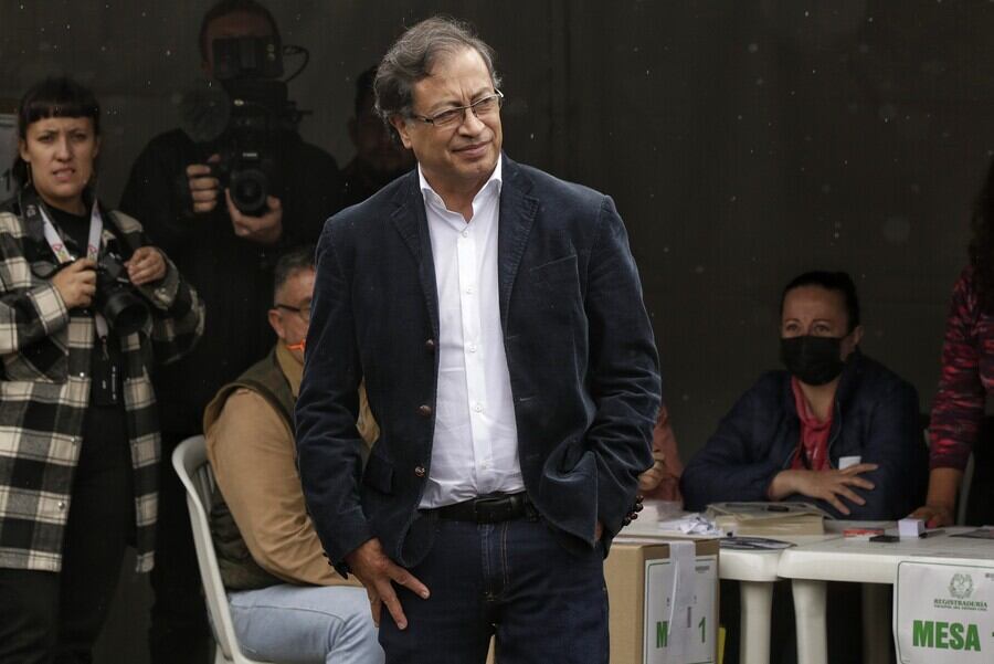 Candidato presidencial del Pacto Histórico, Gustavo Petro. Foto: Colprensa.