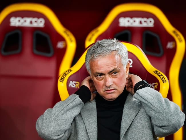 Mourinho con la AS Roma