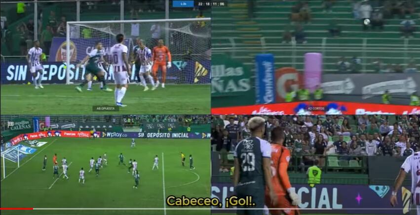 Videos con los audios del VAR revelados por la FCF / Youtube de la Federación Colombiana de Fútbol.