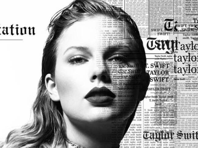 Taylor Swift en la portada de su nuevo disco, &#039;Reputation&#039;