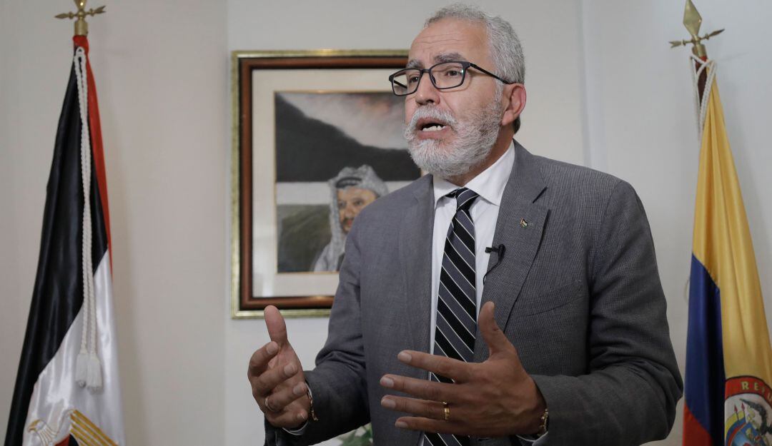 Raouf Almalki, embajador de Palestina en Colombia. (Foto: Getty)