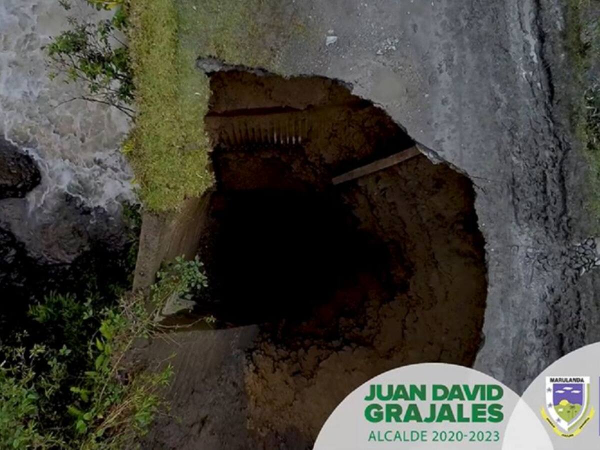 Gobernación invertirá en obras de recuperación vial en Marulanda