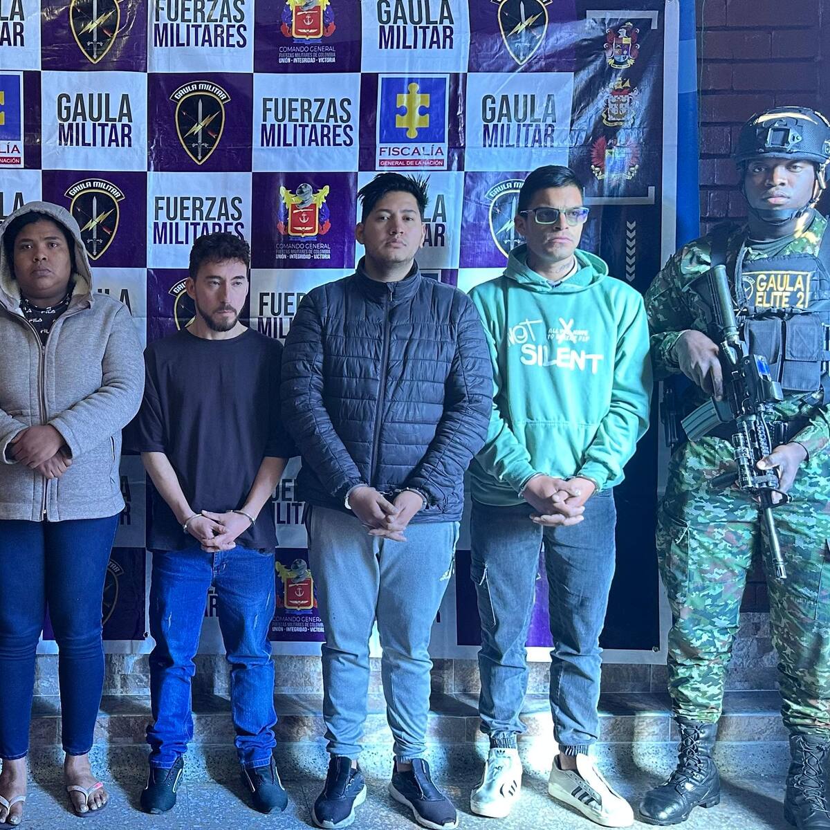 Redada contra extorsionistas en el Tolima