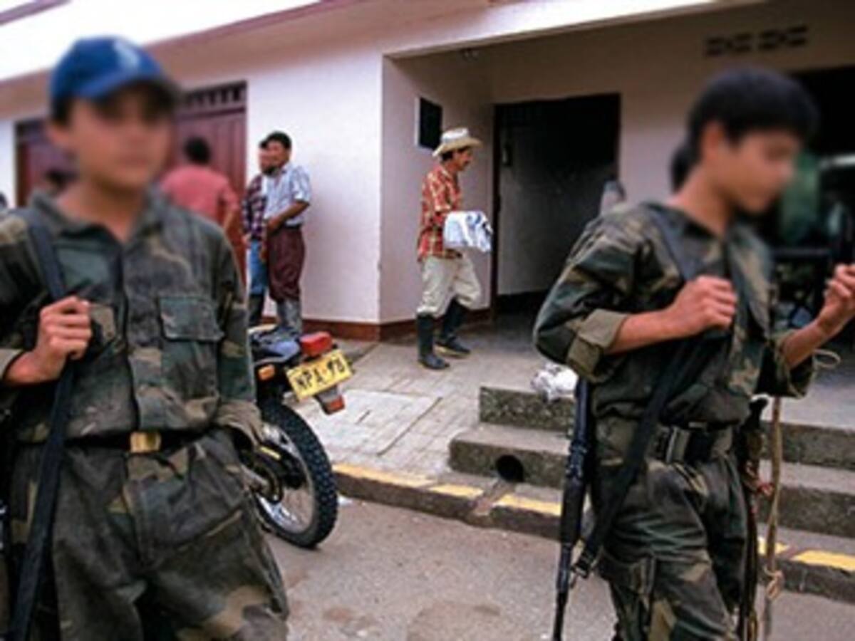 Se incrementa en más de un 40% el número de niños desvinculados del conflicto armado