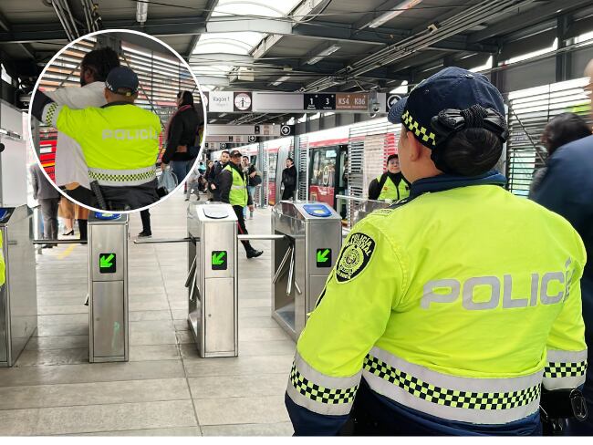 Más de 1600 personas han sido capturadas este año en Transmilenio
